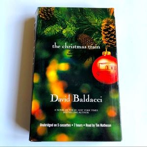 Vintage Cassette Audiobook BOOK THE CHRISTMAS TRAIN by David Baldacci